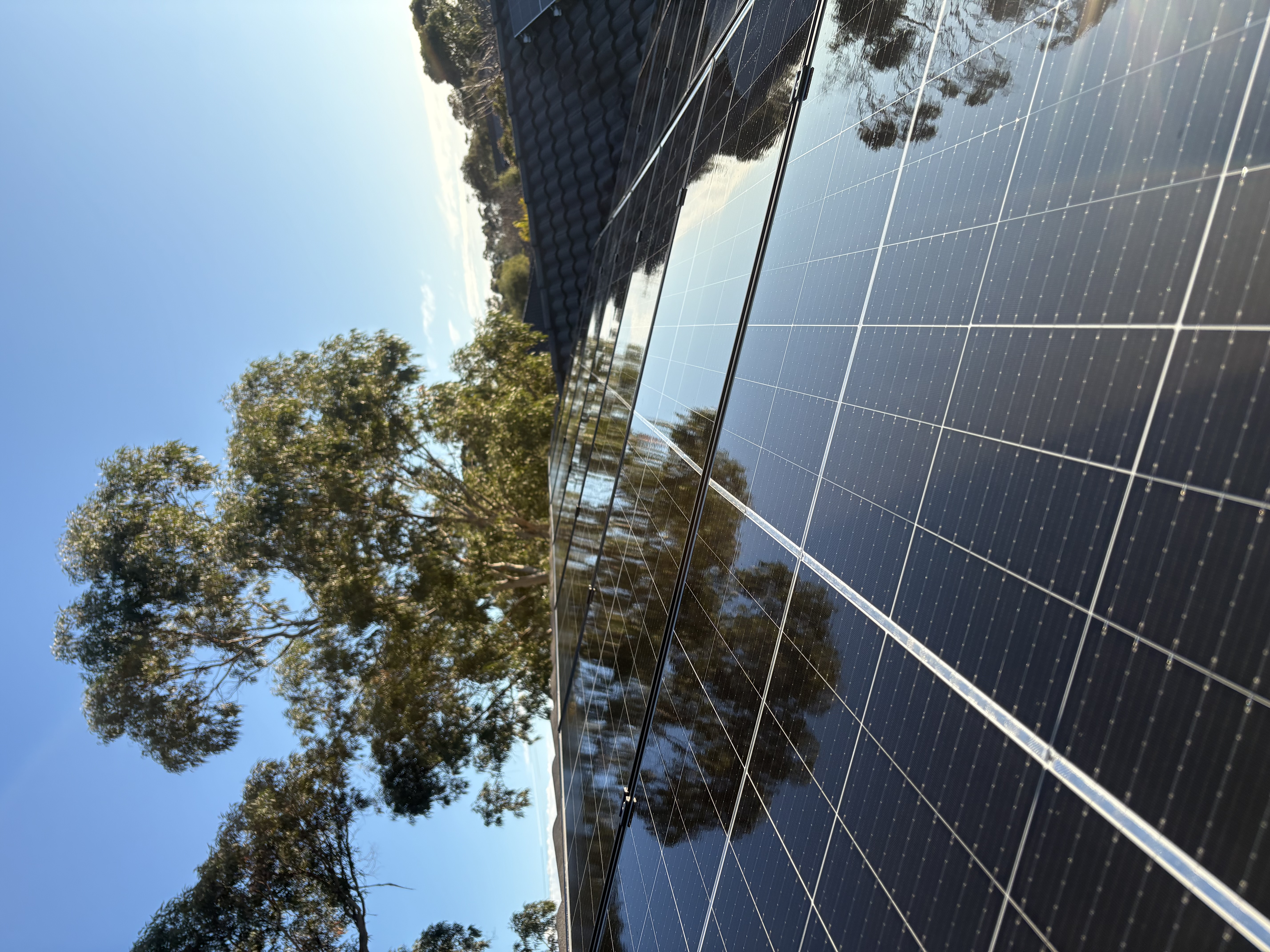 Solar panel cleaning — Mornington Peninsula